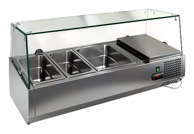Комплект стеклянной надстройки Hicold 282504 для витрины охлаждаемой тип VRT, мод. VRTG 2R
