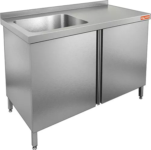 Стол производственный HICOLD НСЗ1М-9/7БЛ увеличенный отступ