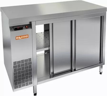Стол тепловой сквозной HICOLD TS T 11 SN O двери купе