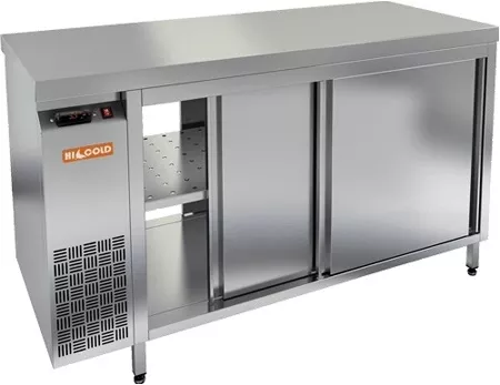 Стол тепловой сквозной HICOLD TS T 15 GN O двери купе