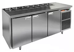 Стол охлаждаемый для салатов HICOLD SL1-111GN 1/3 O без борта, без крышки