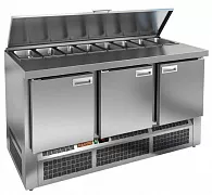 Стол охлаждаемый для салатов HICOLD SLE1-111GN 1/3 O с крышкой