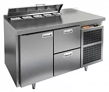 Холодильный стол для салатов HICOLD SL2-12SN 1/6