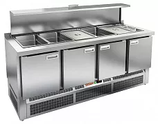 Стол для салатов HICOLD SLE3-1111GN Cаладетта c крышкой