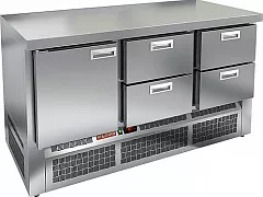 Морозильный стол HICOLD GNE 122/BT O без борта