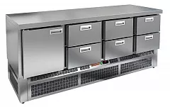 Стол охлаждаемый HICOLD GNE 1222/TN O без борта