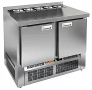 Стол холодильный для салатов HICOLD SLE2-11GN 1/6 без крышки