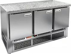 Холодильный стол HICOLD GNE 111/TN O камень