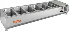 Холодильная витрина HICOLD VRTO 1390 1/3 к PZ3 для ингредиентов