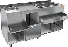Барная станция HICOLD НБМКС-15/5БПК без ящика и вертушки